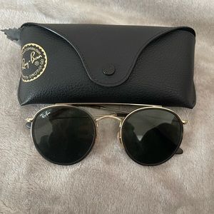 Authentic Rayban Aviators, Round Shape